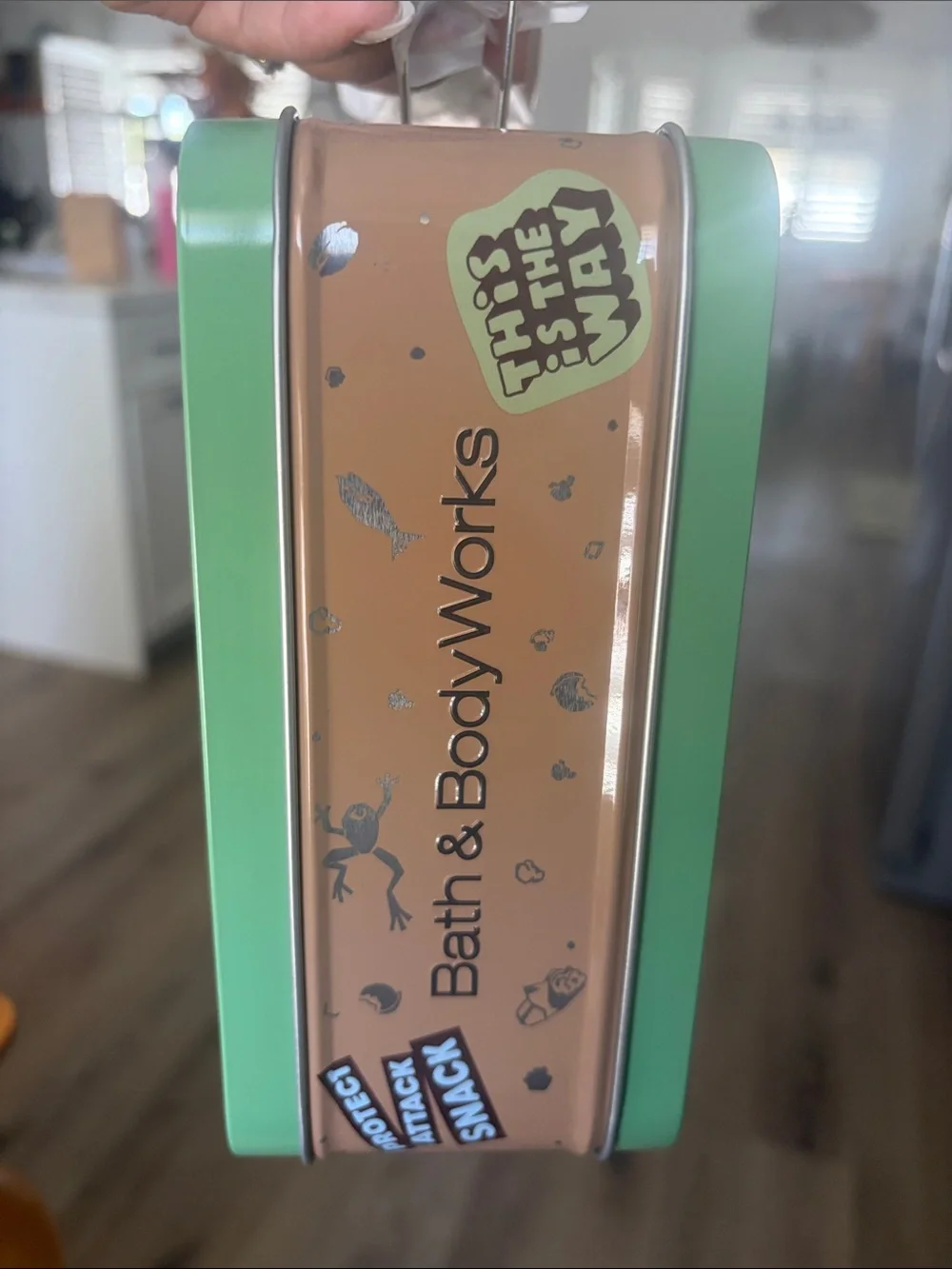 Bath and Body Works x Mandalorian and Grogu Snack Time Metal Lunchbox -